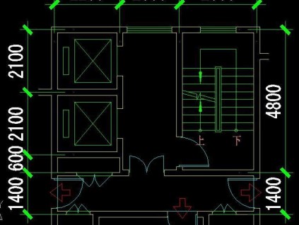 高層住宅中，樓梯間+電梯的24種組合方式