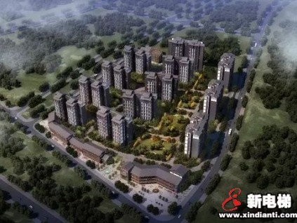 森赫電梯中標(biāo)四川綿陽高新區(qū)中式風(fēng)貌小鎮(zhèn)