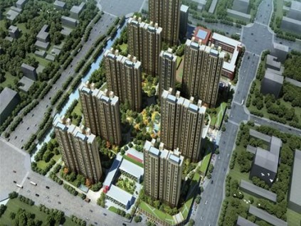 恒達(dá)富士電梯經(jīng)典項(xiàng)目：太原市吳家堡城中村改造工程