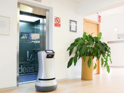 蒂森克虜伯開發(fā)機器人電梯界面，適用于酒店、醫(yī)院及其他類型建筑場所