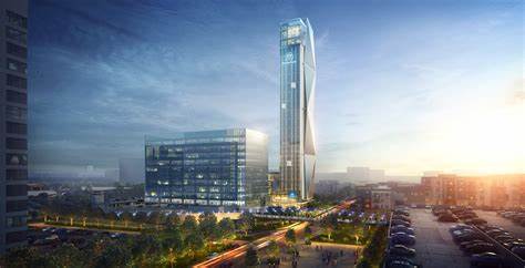 4-THYSSENKRUPP COMPLETES CORE OF ATLANTA TEST TOWER