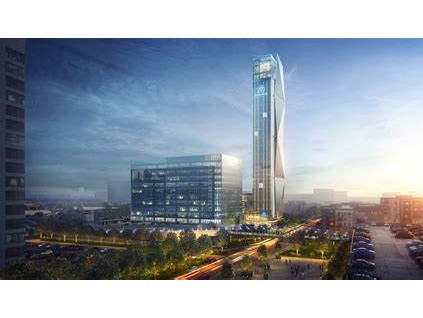 蒂森克虜伯亞特蘭大電梯試驗塔混凝土芯工程完工