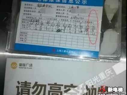 罰款!維保記錄＂早產(chǎn)＂！還二次轉(zhuǎn)包！