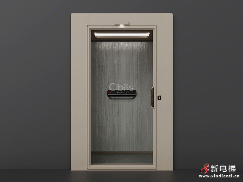時(shí)尚款轎廂家用電梯
