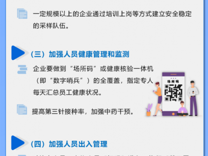 《上海市工業(yè)企業(yè)復(fù)工復(fù)產(chǎn)疫情防控指引（第三版）》發(fā)布，6月1日起施行