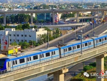 加快“走出去”戰(zhàn)略步伐，江南嘉捷匠心服務(wù)印度金奈地鐵項目，打造民族品牌“出?！绷裂邸懊?！