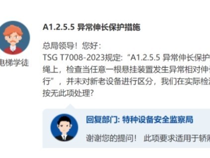 總局丨23版新檢規(guī)關(guān)于包覆帶異常伸長保護(hù)措施規(guī)定