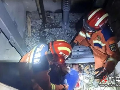 寧波又發(fā)電梯井墜落事故：維修工從負一層井底萬幸僅受皮外傷