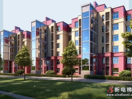 寧夏中衛(wèi)高質(zhì)量城市更新項(xiàng)目@33臺(tái)康力電梯