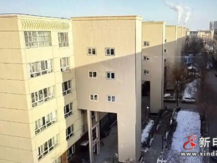 ?新疆博樂市某小區(qū)：新增的21部電梯 居民樂享“一鍵直達”