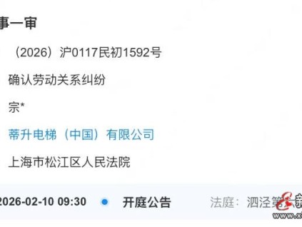 蒂升電梯多起勞動(dòng)爭議纏身 宗某案引關(guān)注