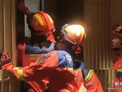 杭州一電梯故障致 11 人被困半小時 消防緊急救援